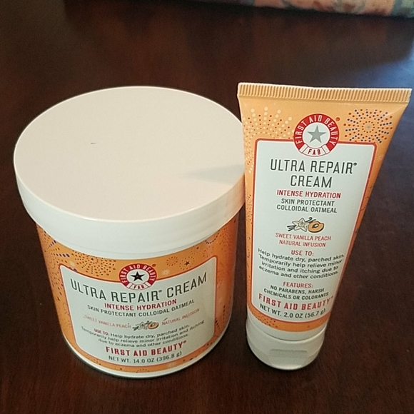 First Aid Beauty Skincare Ultra Repair Creamsweet Vanilla Peach4 Oz